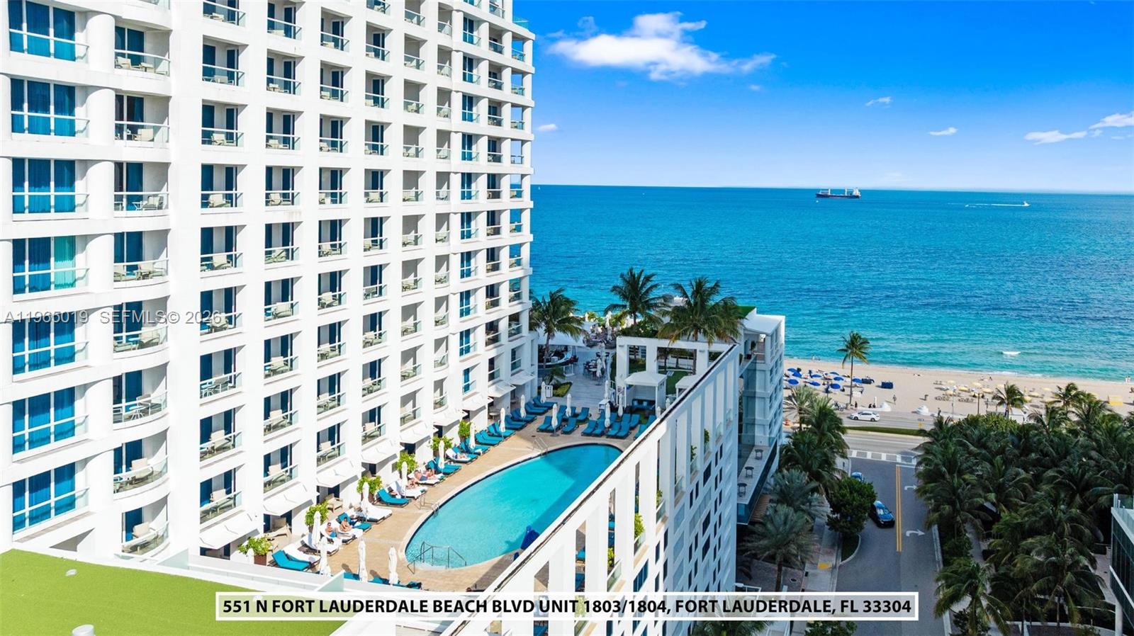 551 N Fort Lauderdale Bch Blvd #R1804 Fort Lauderdale, FL 33304