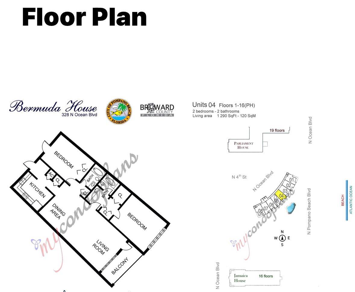 328 N Ocean Blvd #104 Pompano Beach, FL 33062