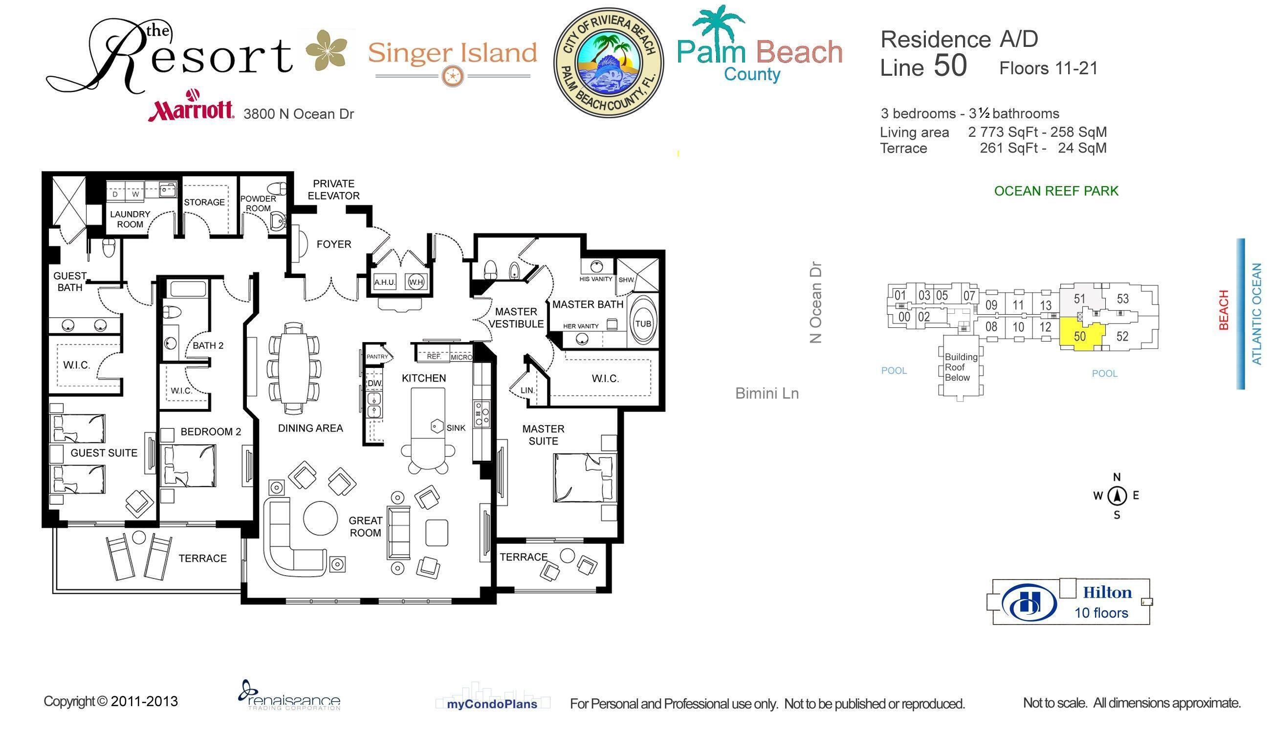 3800 N Ocean #2050 Singer Island, FL 33404