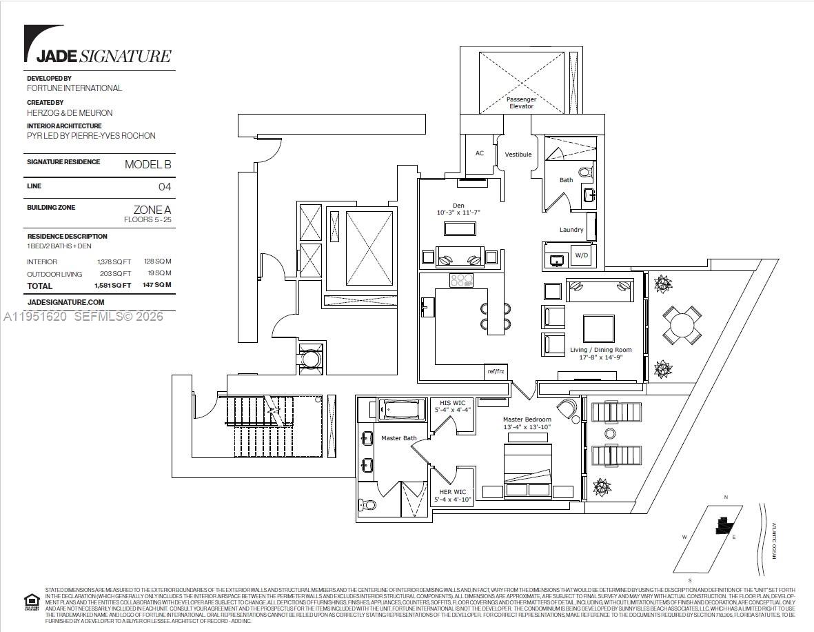 16901 Collins Ave #1604 Sunny Isles Beach, FL 33160