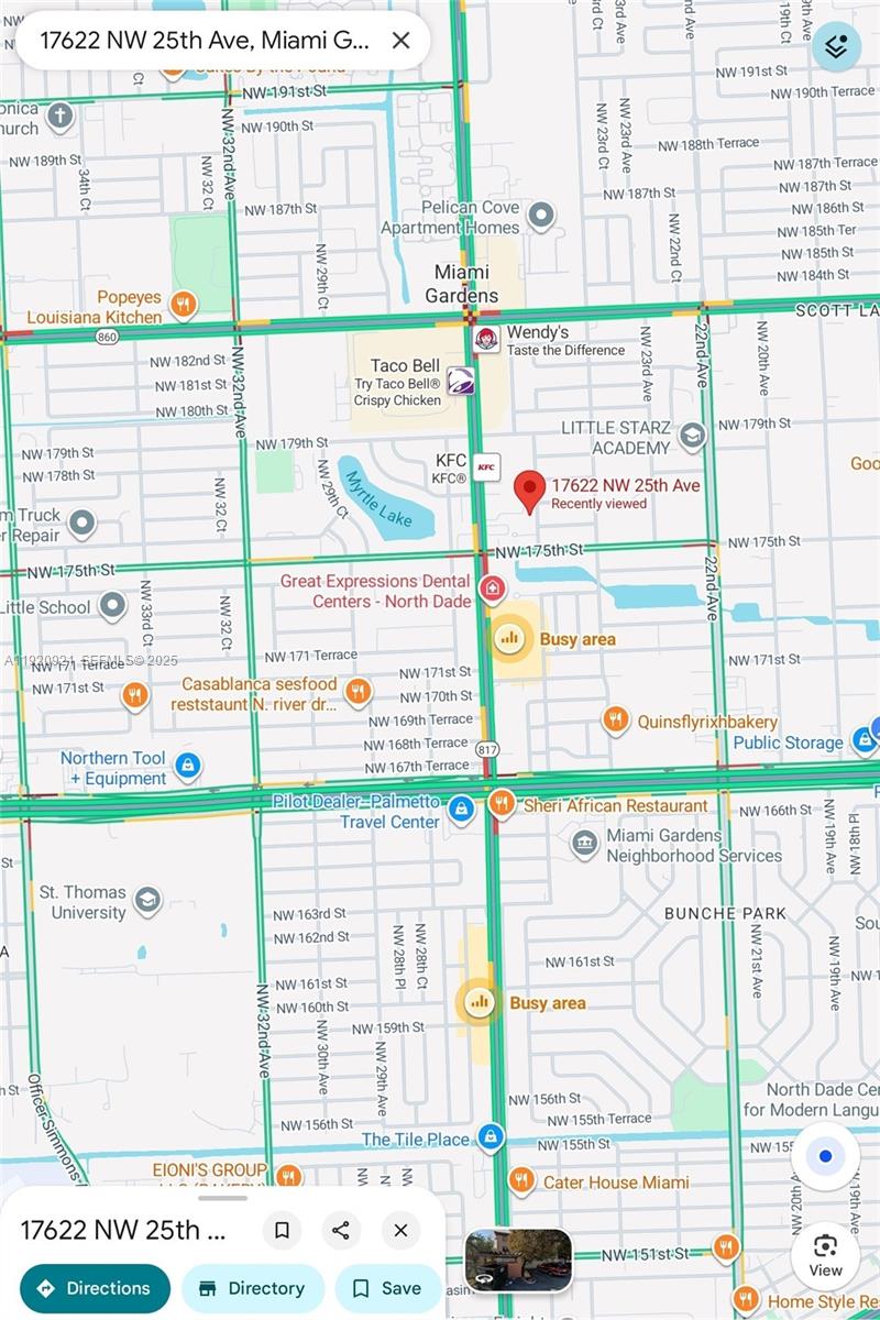 17622 NW 25th Ave #101 Miami Gardens, FL 33056