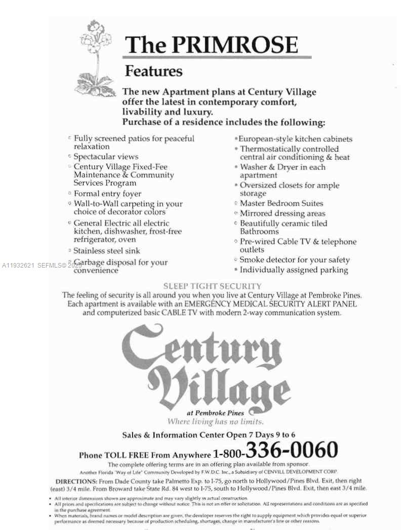 13800 SW 5th Ct #204M Pembroke Pines, FL 33027