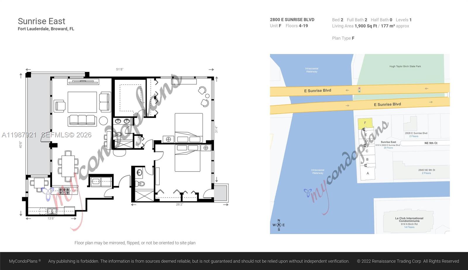 2800 E Sunrise Blvd #7F Fort Lauderdale, FL 33304