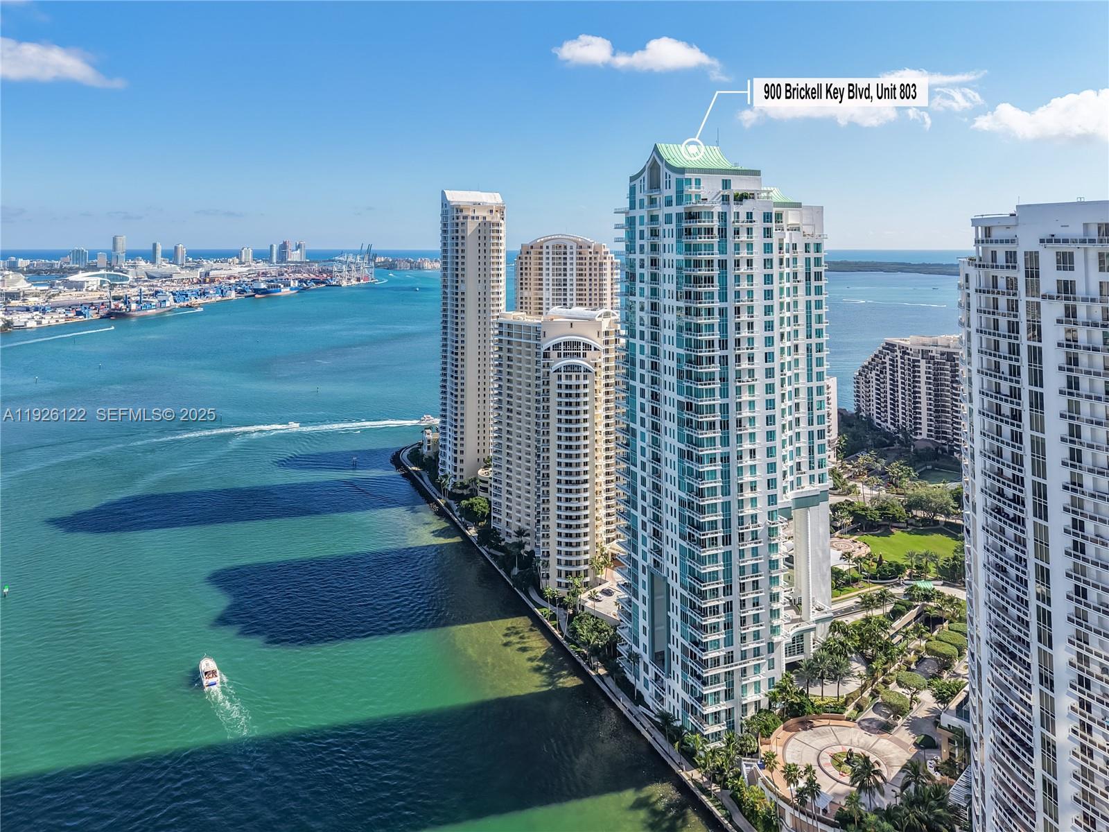 900 Brickell Key Blvd #803 Miami, FL 33131