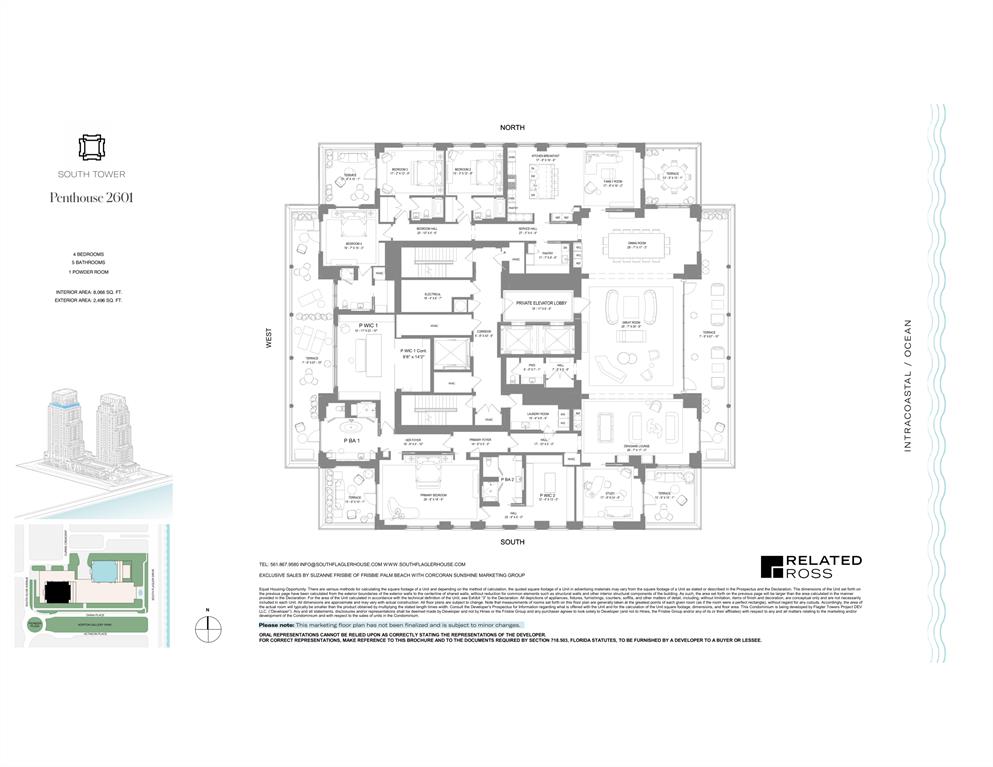 1355 S Flagler Dr #Ph 2601 West Palm Beach, FL 33401