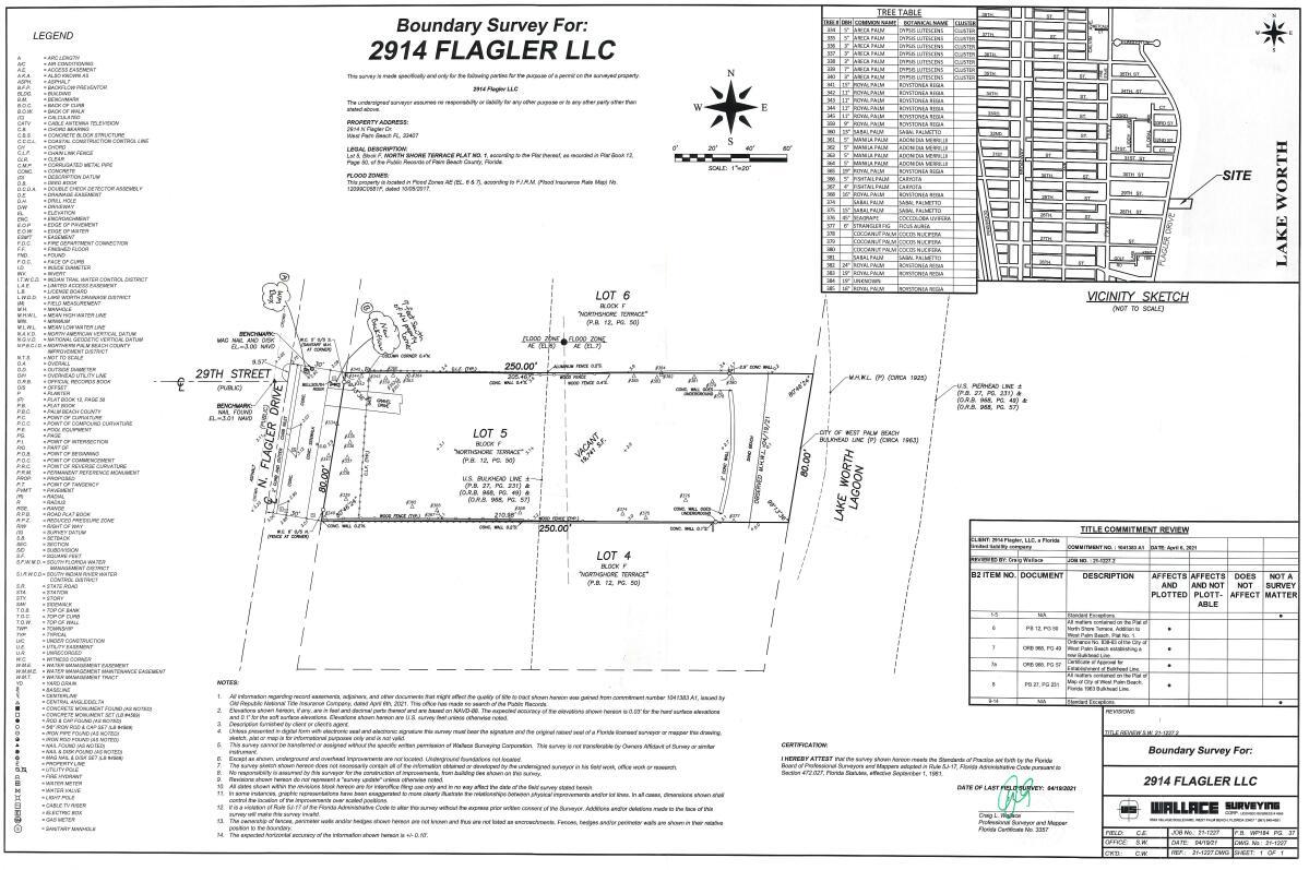 2914 N Flagler Dr West Palm Beach, FL 33407 2914 N Flagler Dr West Palm Beach, FL 33407