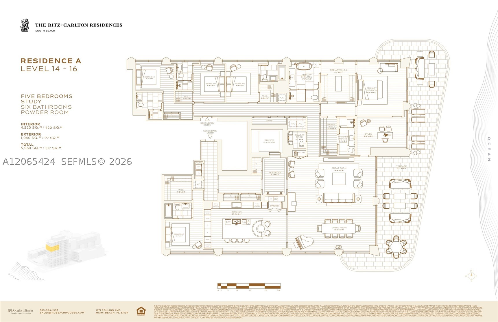 1671 Collins Ave #16A Miami Beach, FL 33139