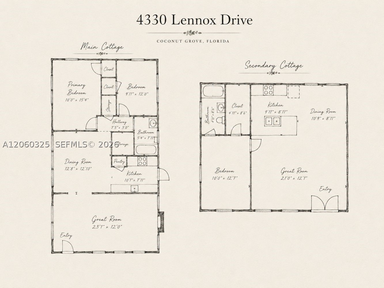 4330 Lennox Dr Miami, FL 33133