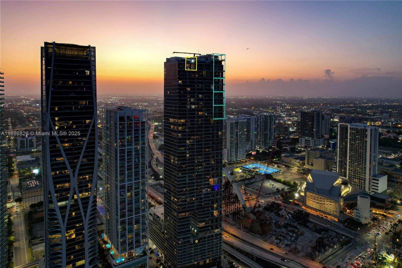 1100 Biscayne Blvd #PH6302 Miami, FL 33132