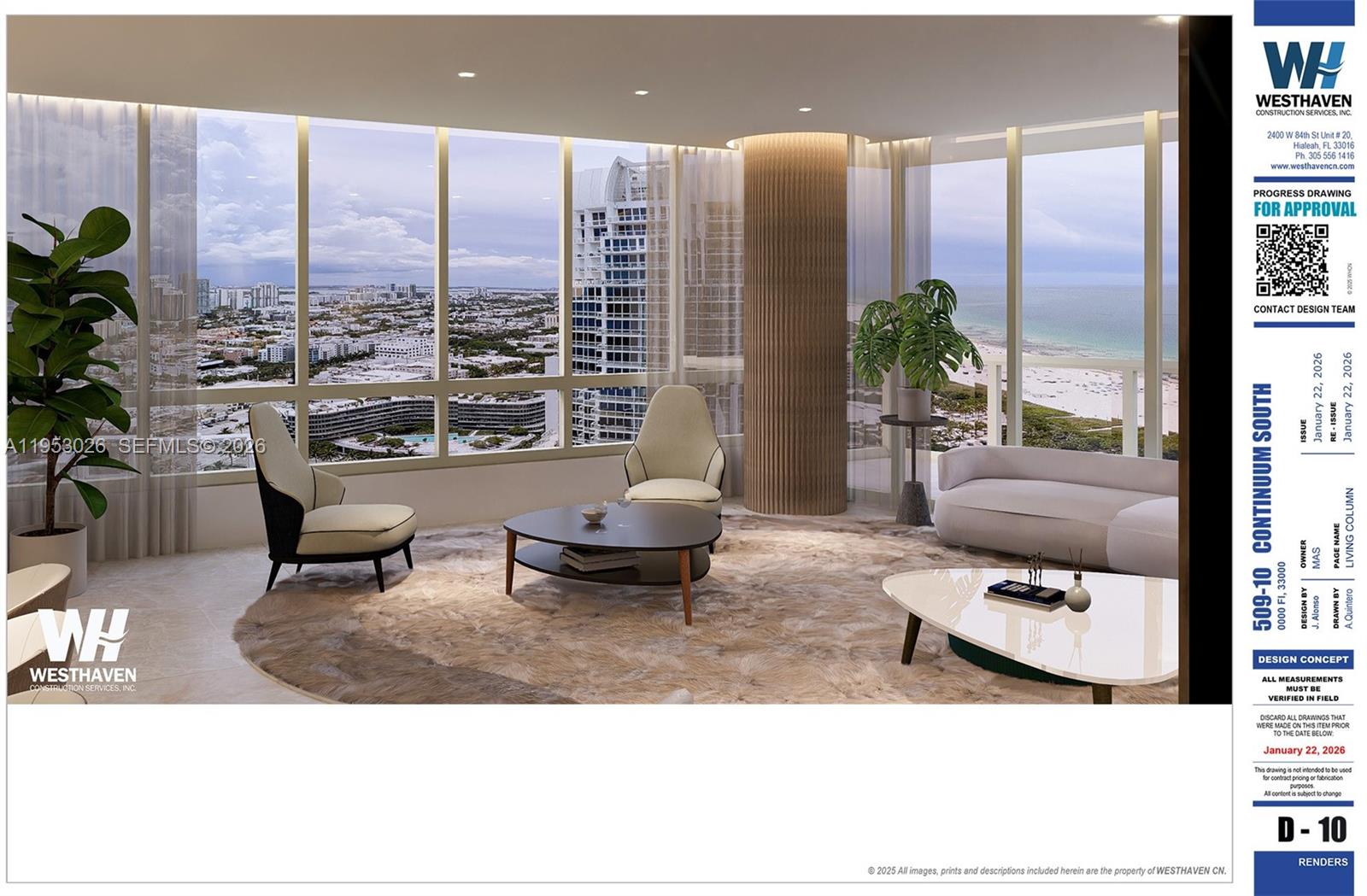 100 S Pointe Dr #509 Miami Beach, FL 33139