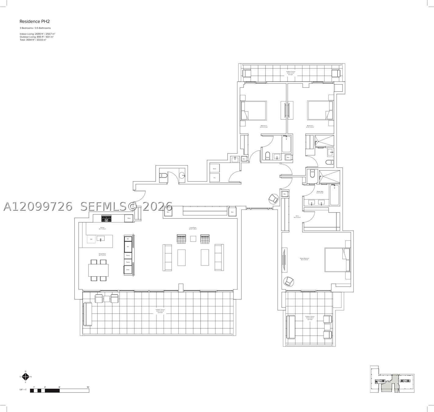 300 Collins Ave #PH2 Miami Beach, FL 33139