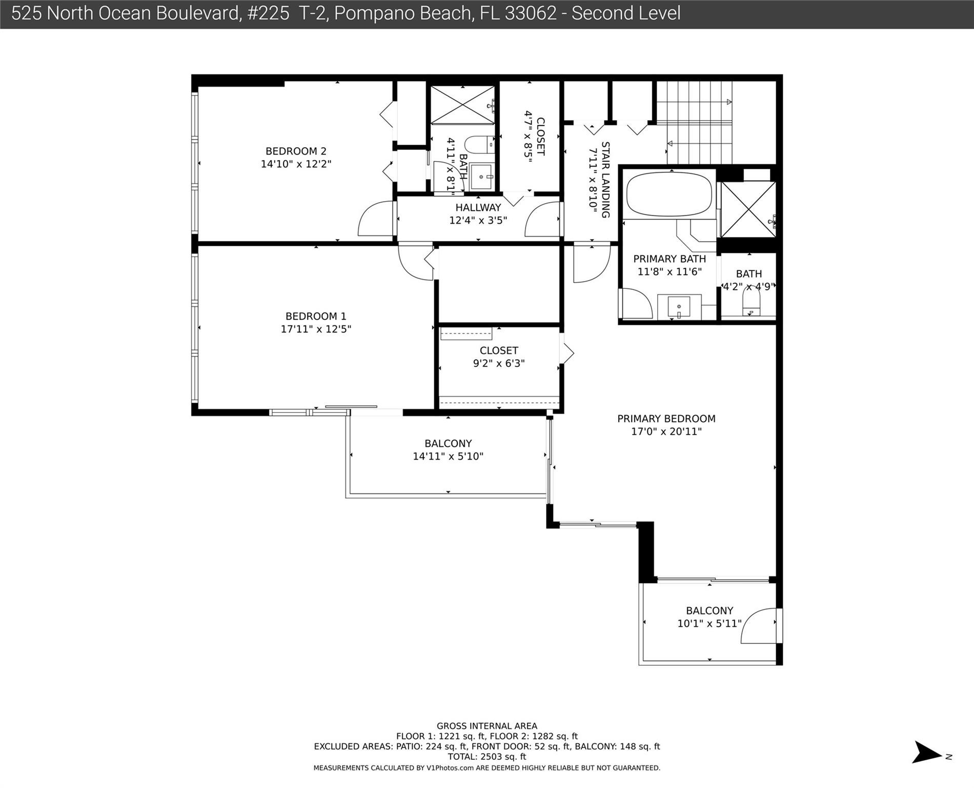 525 N Ocean #T-2 Pompano Beach, FL 33062