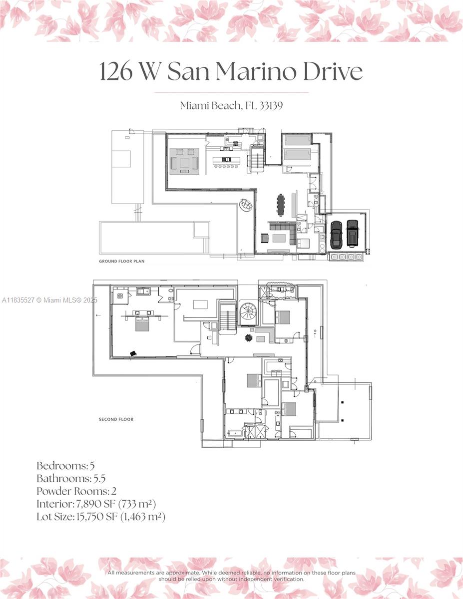 126 W San Marino Dr Miami Beach, FL 33139 126 W San Marino Dr Miami Beach, FL 33139