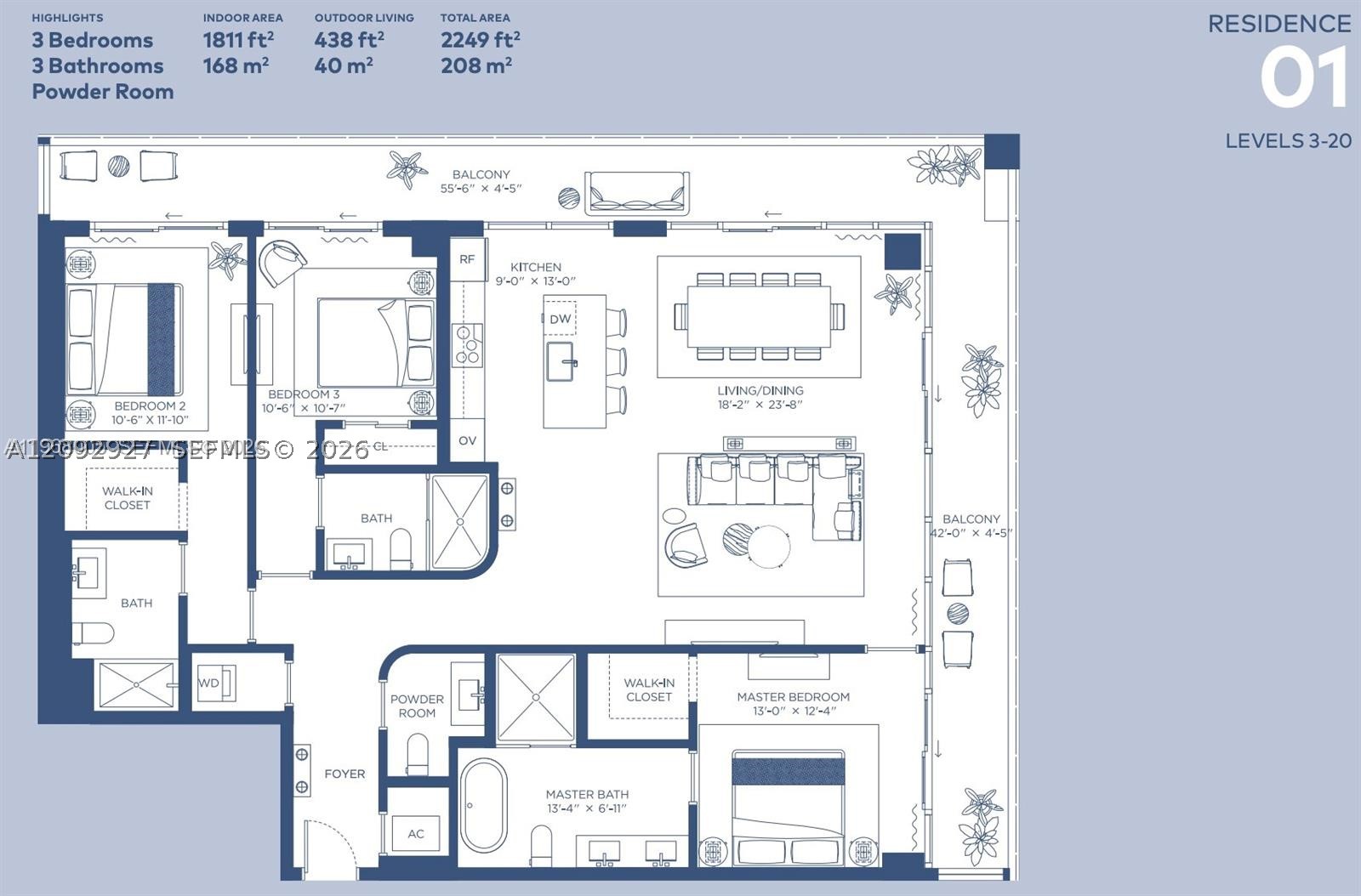 2678 Tigertail Ave #1501 Miami, FL 33133