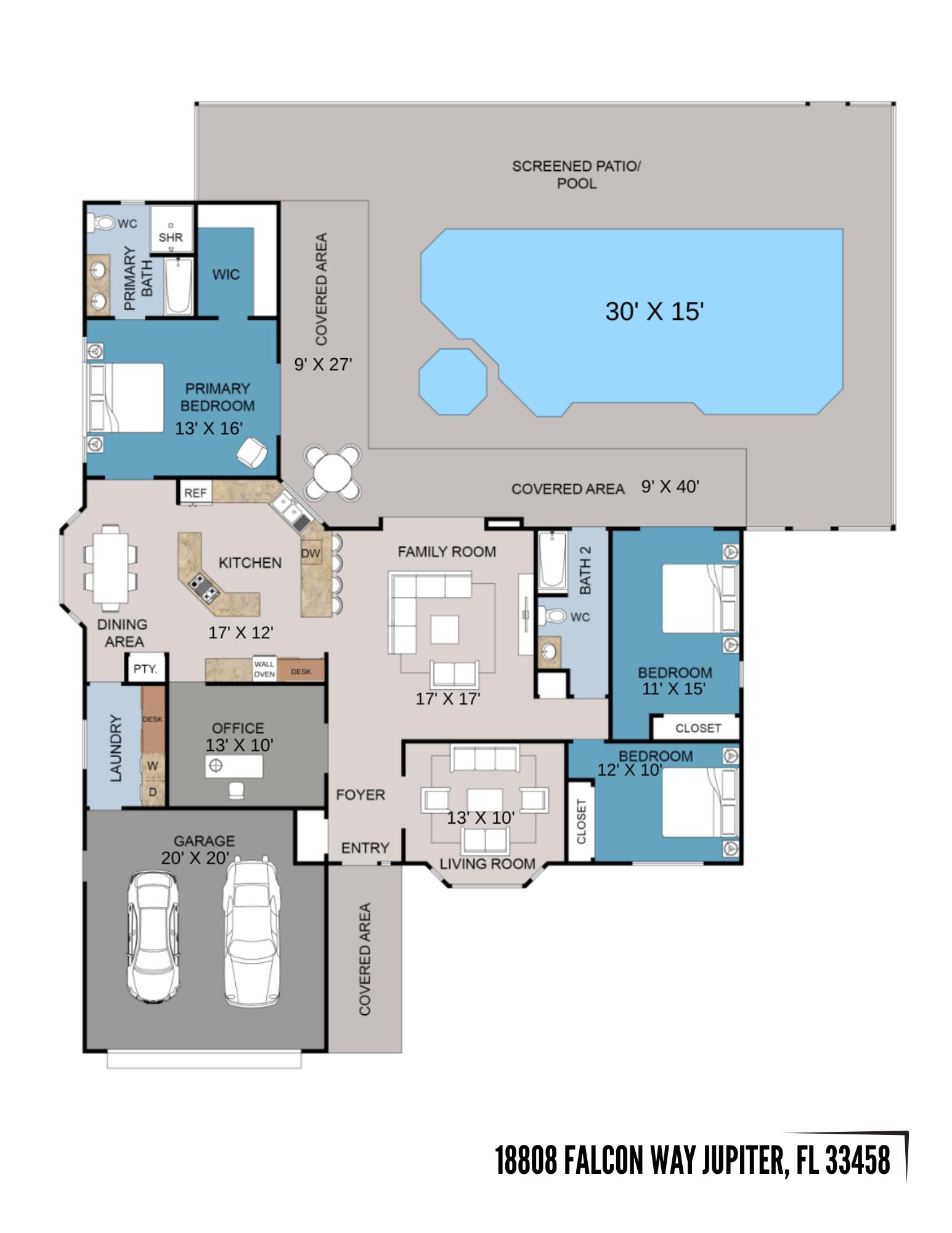 18808 Falcon Jupiter, FL 33458