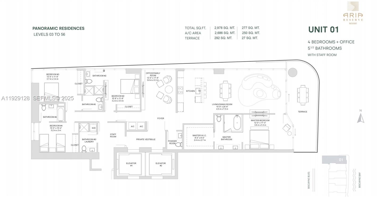 700 NE 24th St #2901 Miami, FL 33137