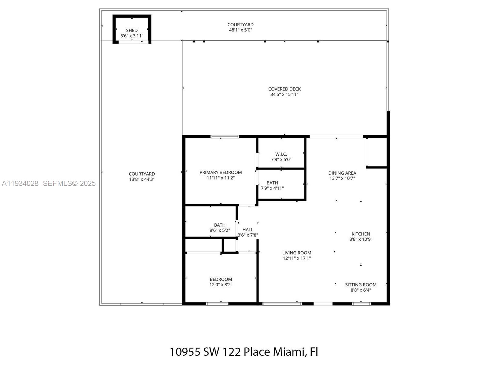 10955 SW 122nd Pl #. Miami, FL 33186