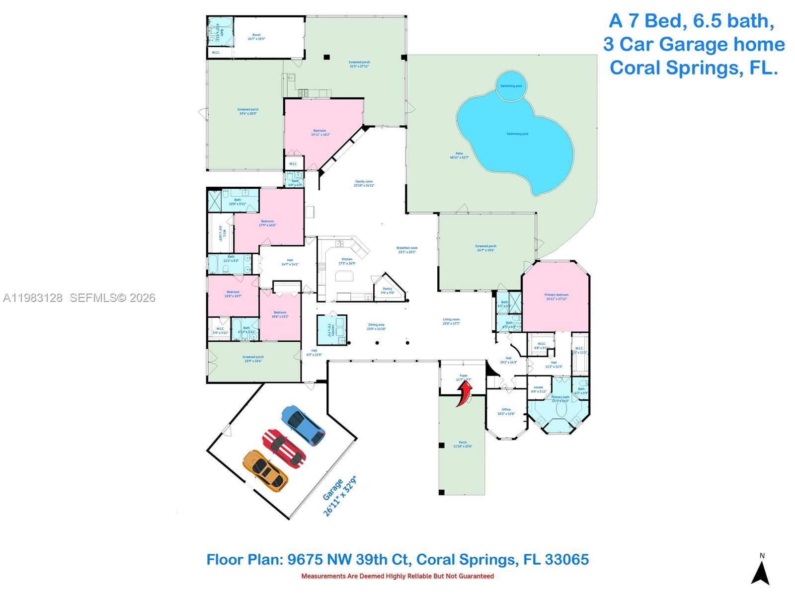 9675 NW 39th Ct Coral Springs, FL 33065