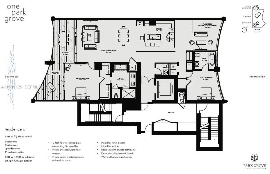 2811 S Bayshore Dr #4C Miami, FL 33133