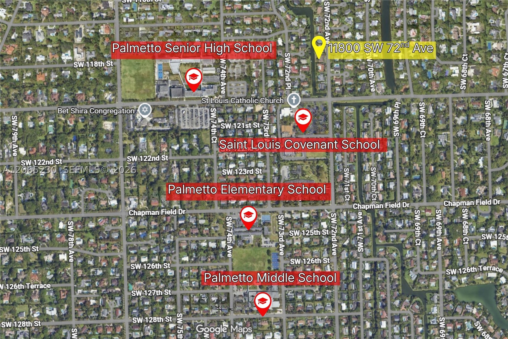 11800 SW 72nd Ave Pinecrest, FL 33156