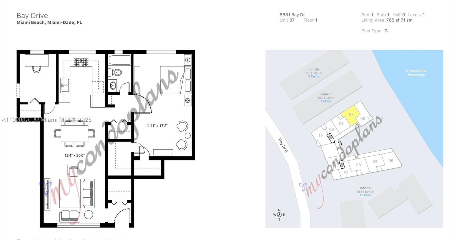 6881 Bay Dr #7 Miami Beach, FL 33141