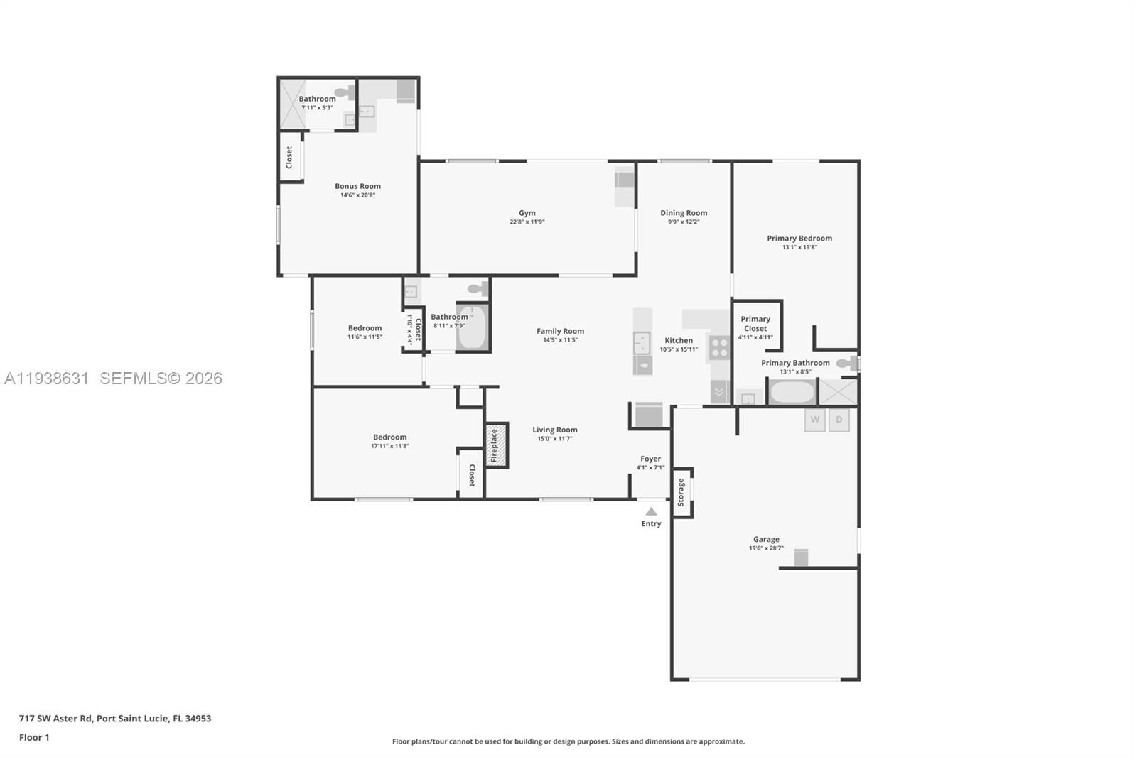 717 SW Aster Rd Port St Lucie, FL 34953