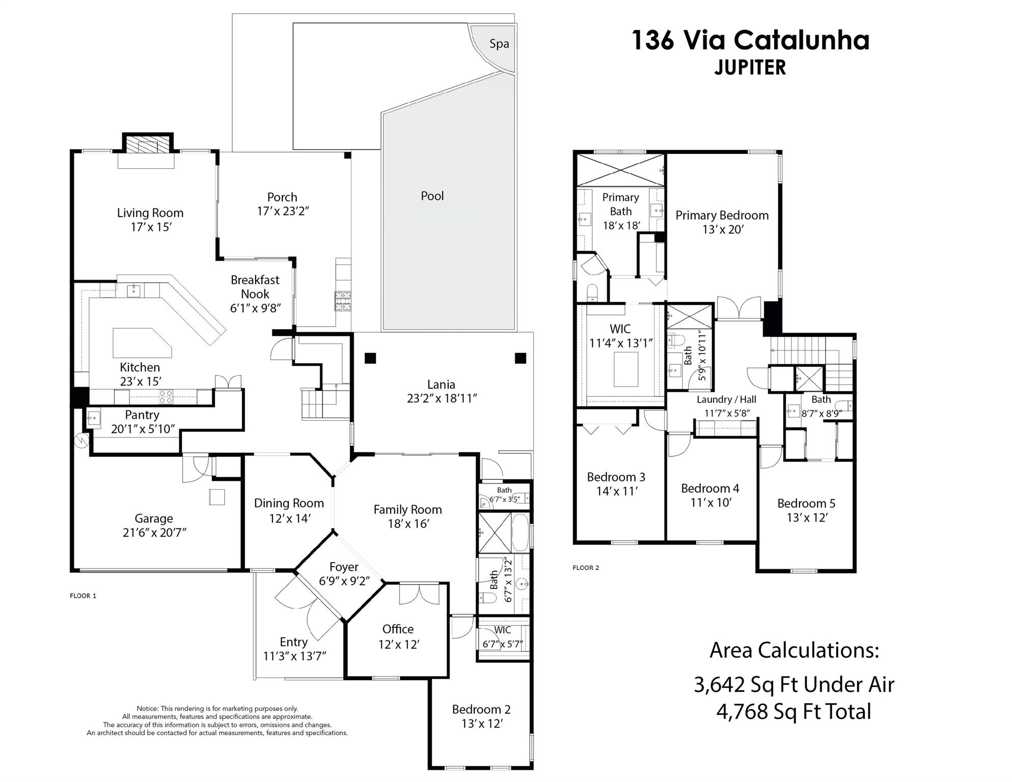 136 Via Catalunha Jupiter, FL 33458