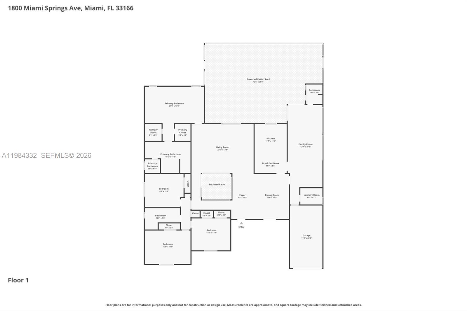 1800 Miami Ave Miami Springs, FL 33166