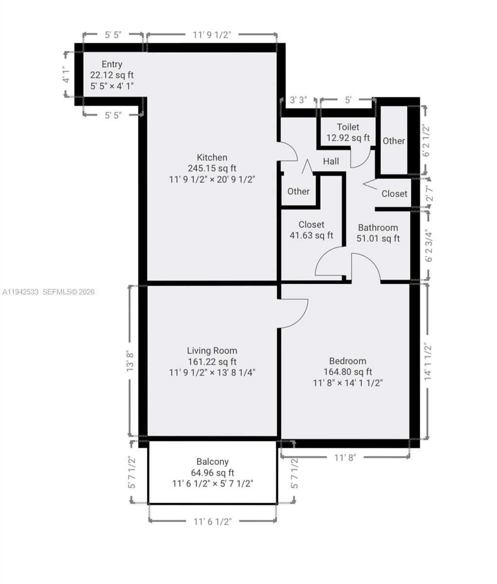 645 NE 121st St #302 North Miami, FL 33161