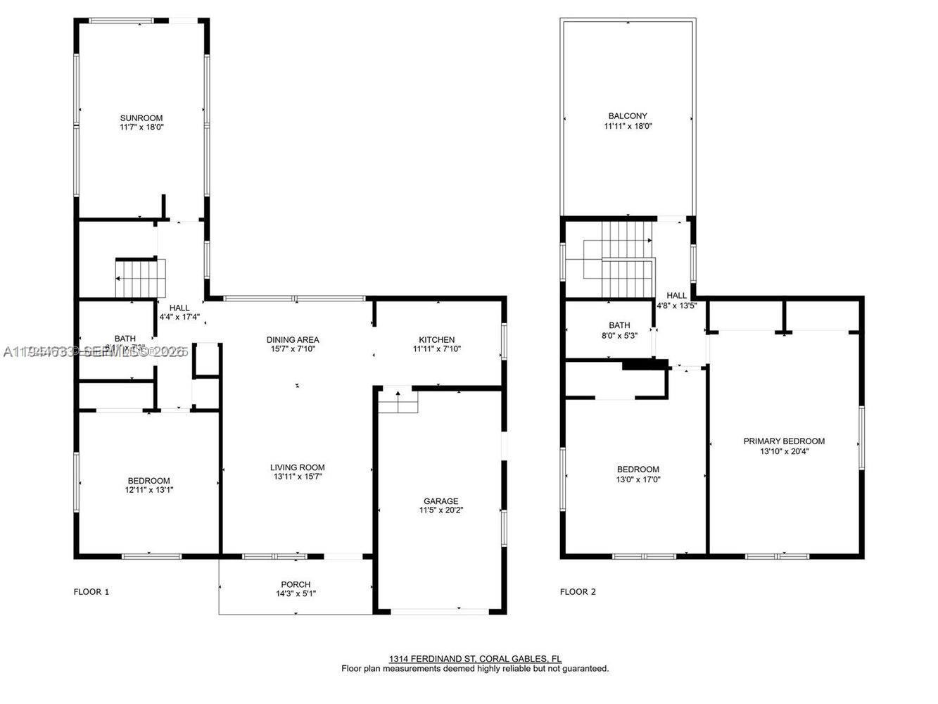 1314 Ferdinand St Coral Gables, FL 33134