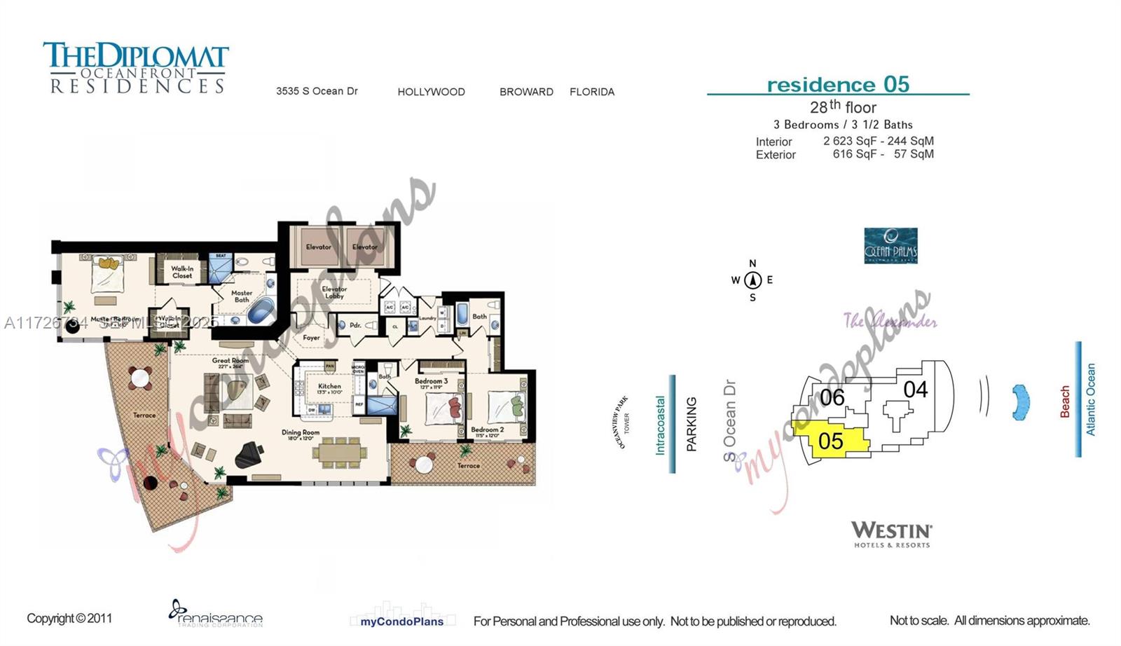 3535 S Ocean Dr #2805 Hollywood, FL 33019