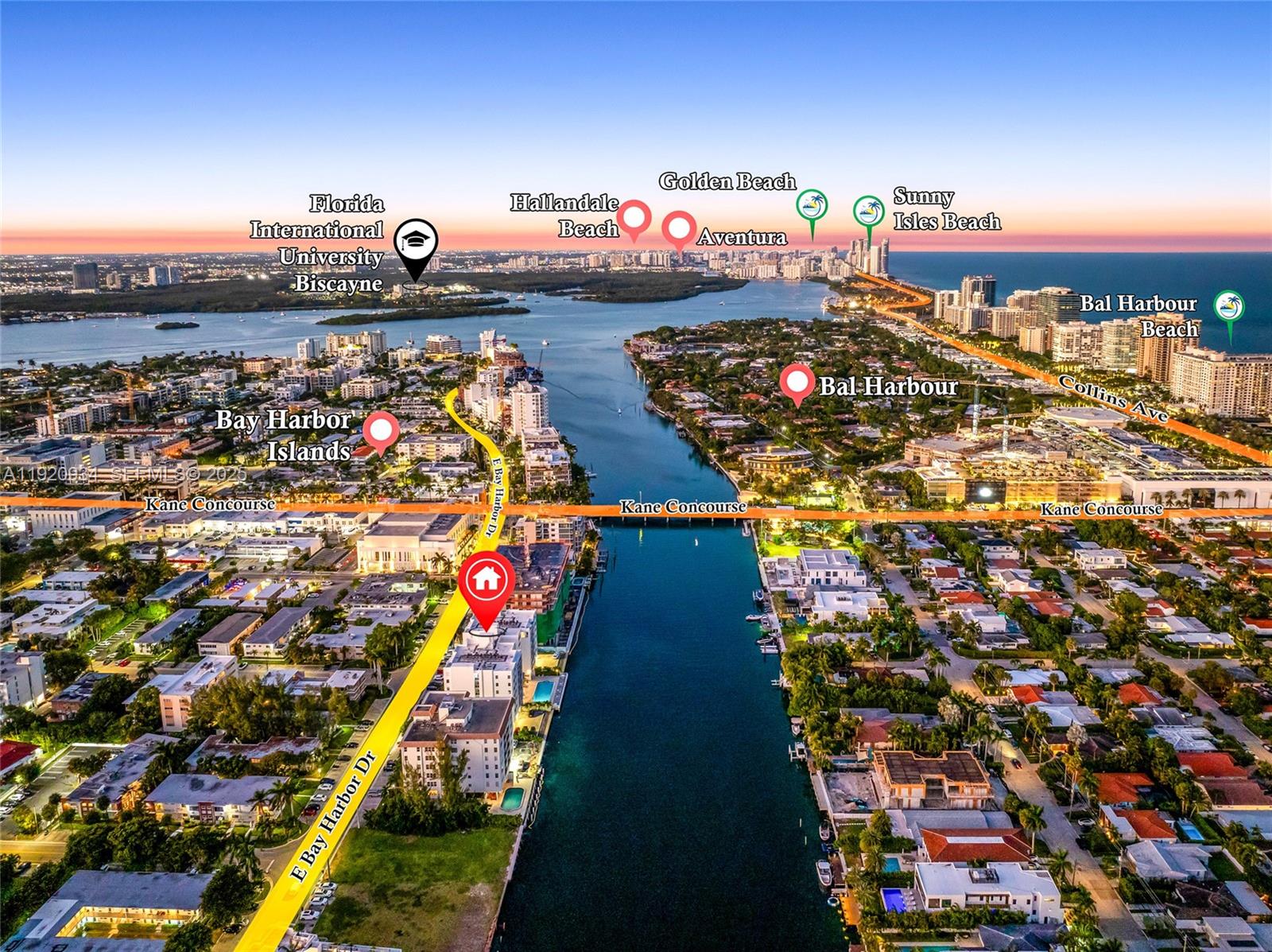 9381 E Bay Hbr Dr #504N Bay Harbor Islands, FL 33154