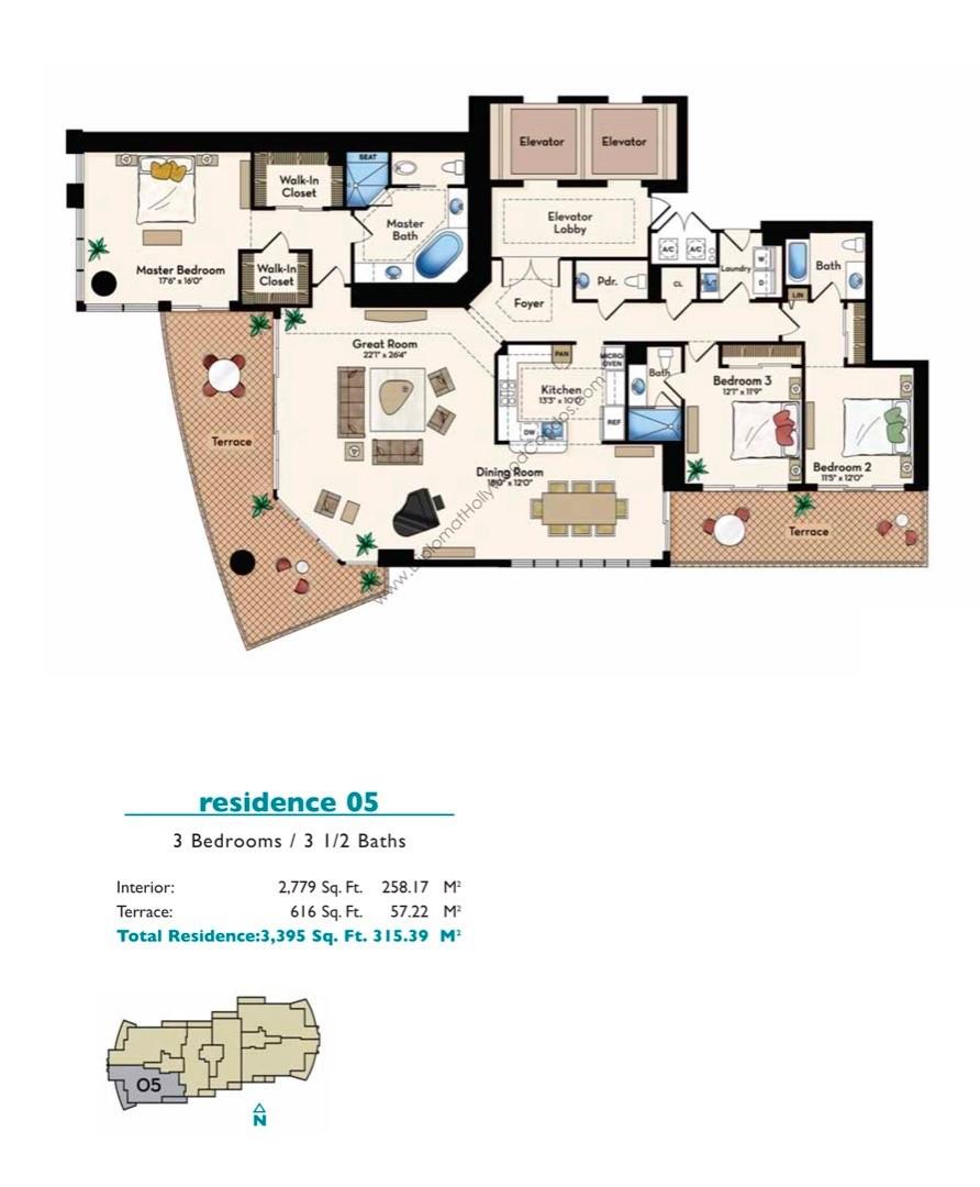 3535 S Ocean Dr #2605 Hollywood, FL 33019