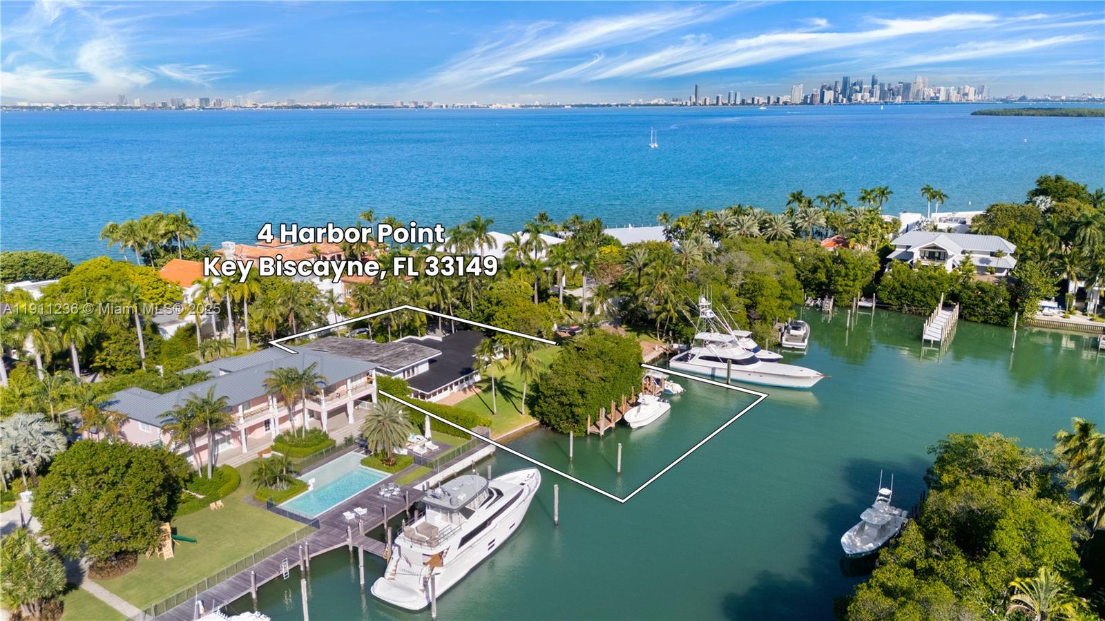 4 Harbor Pt Key Biscayne, FL 33149