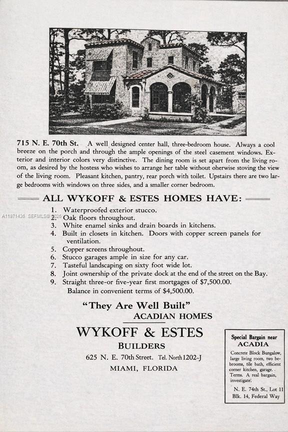 715 NE 70th St Miami, FL 33138