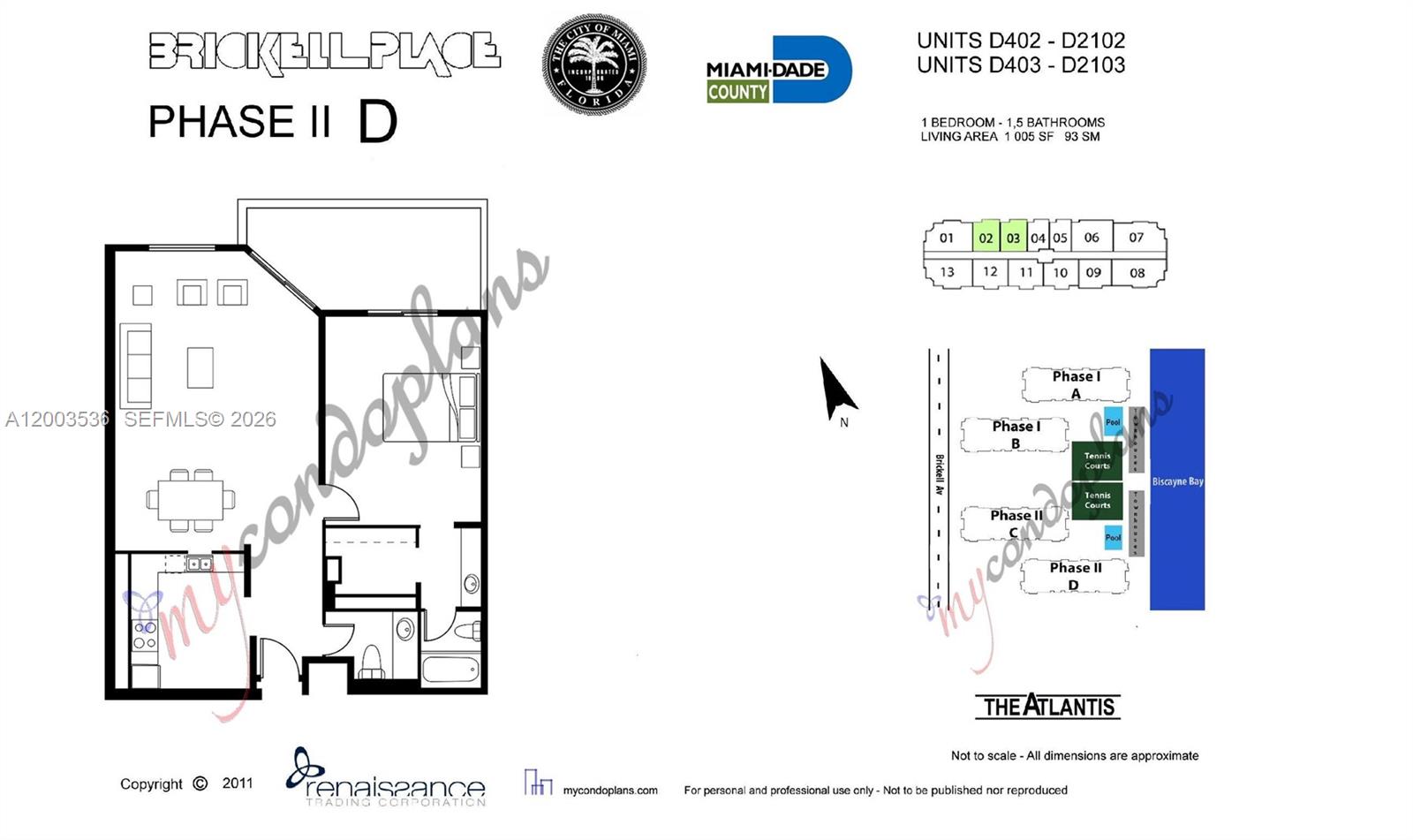 image Brickell Place IV15