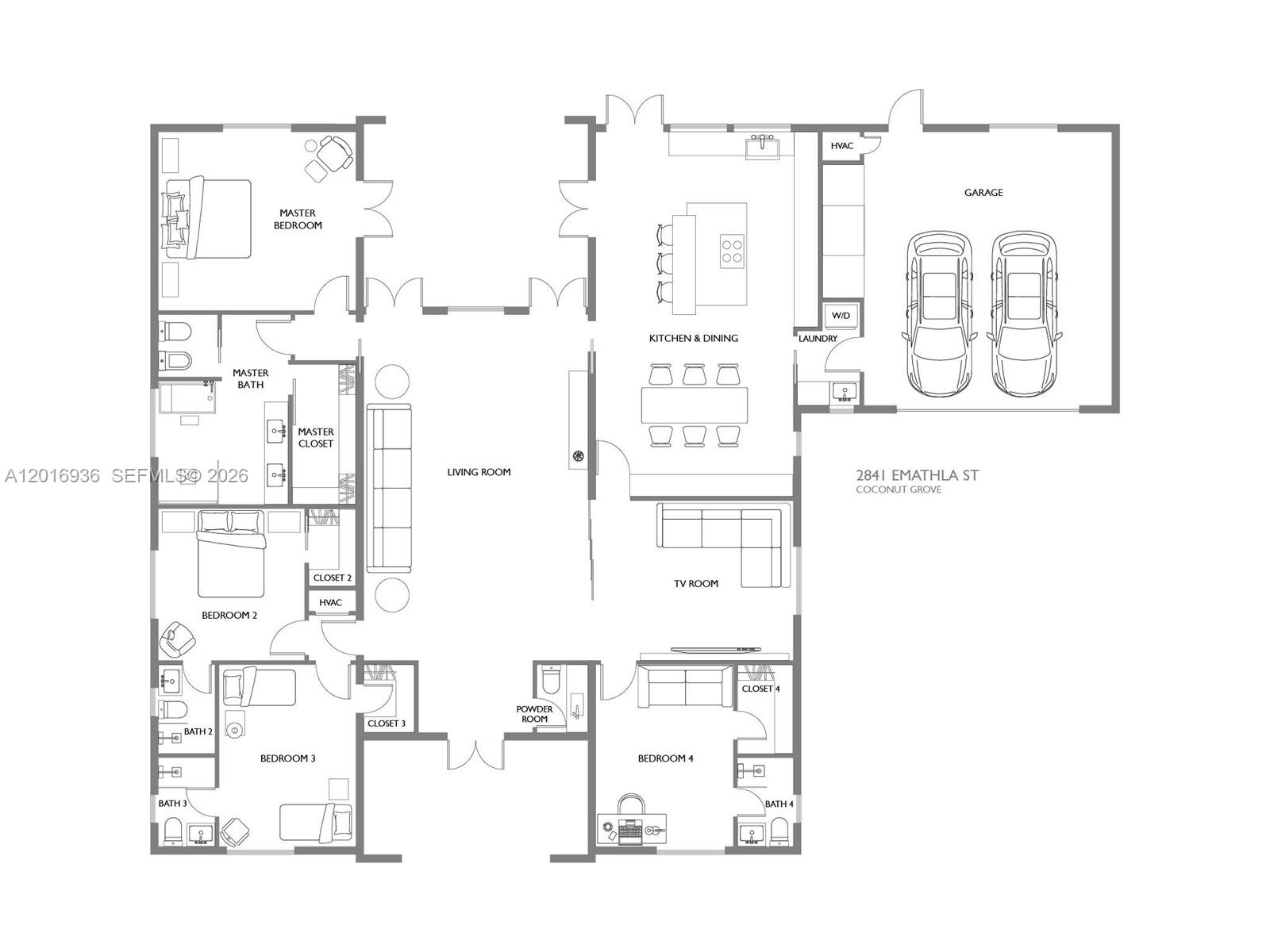 2841 Emathla St Miami, FL 33133
