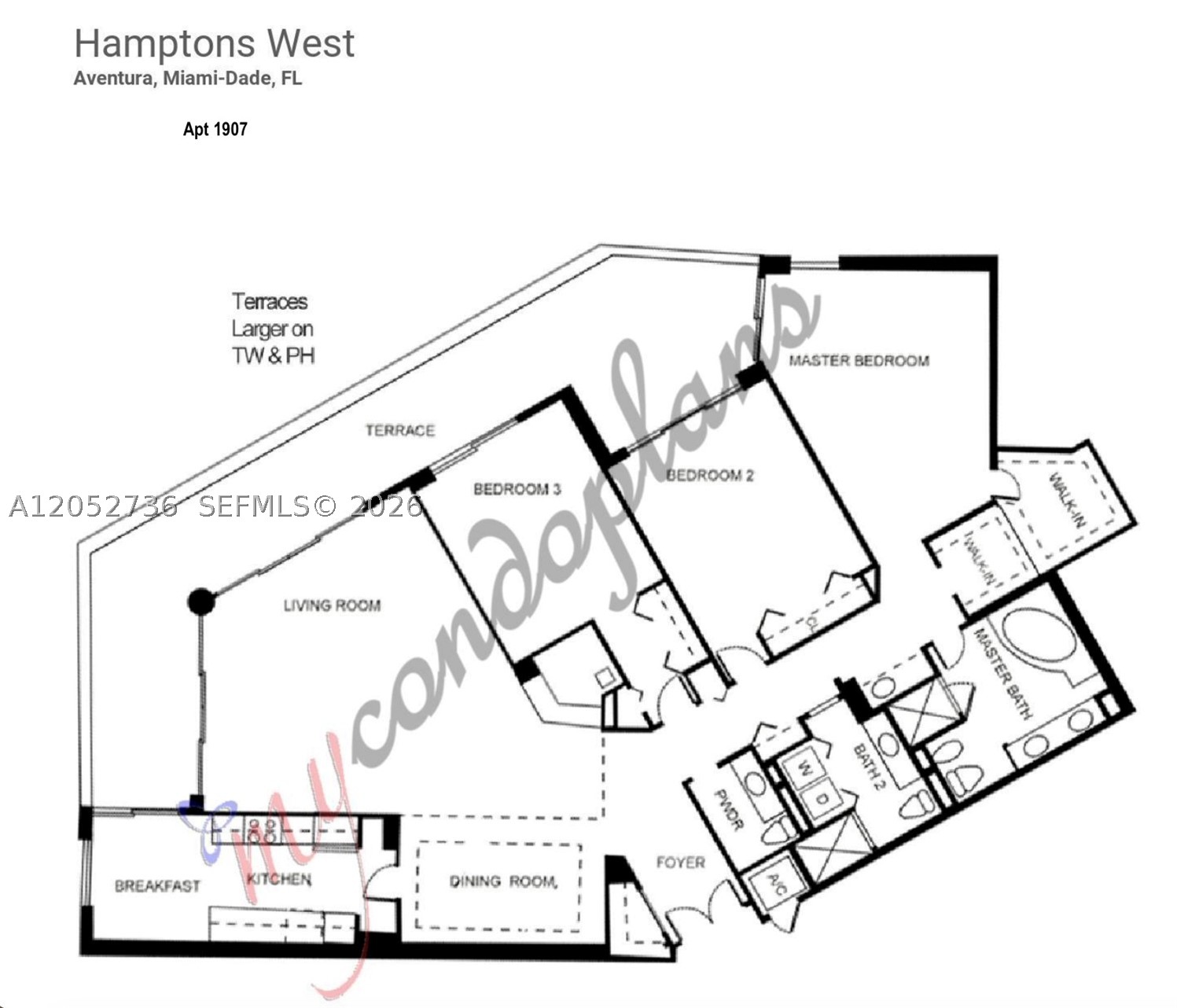 20281 E Country Clb Dr #1907 Aventura, FL 33180