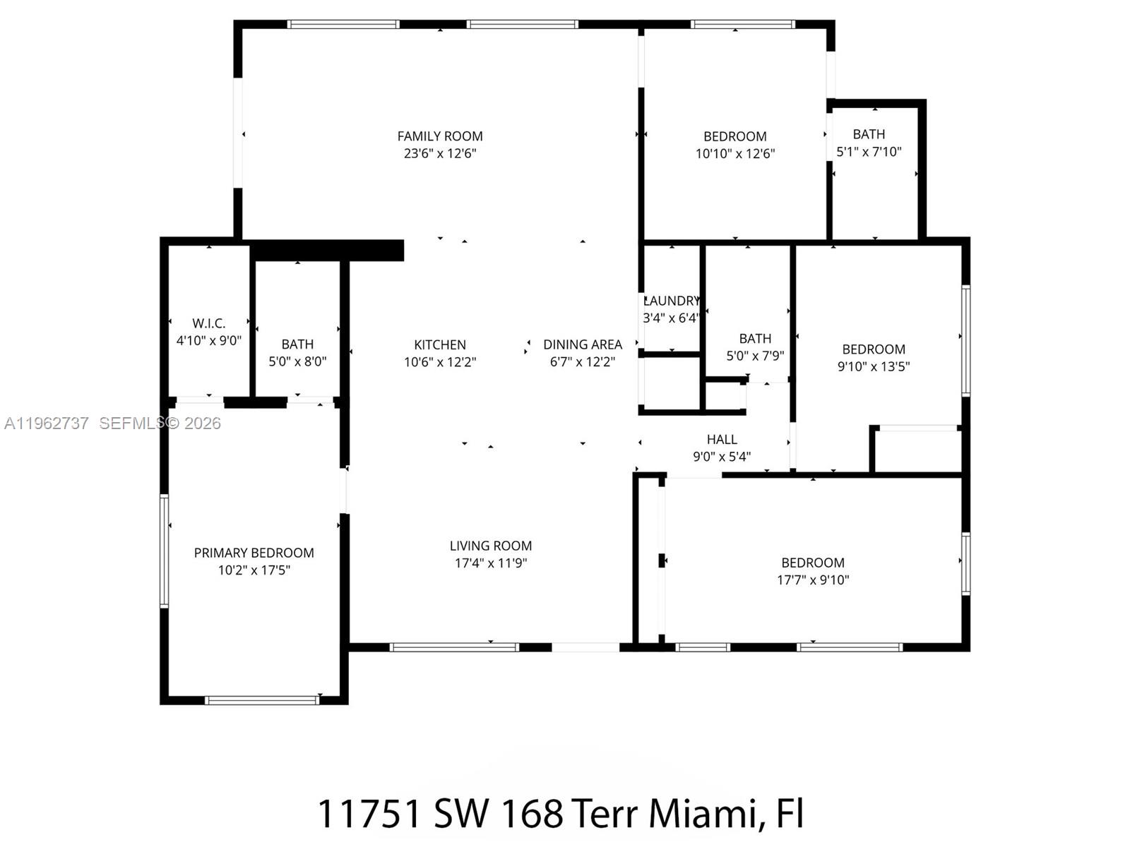 11751 SW 168th Ter Miami, FL 33177