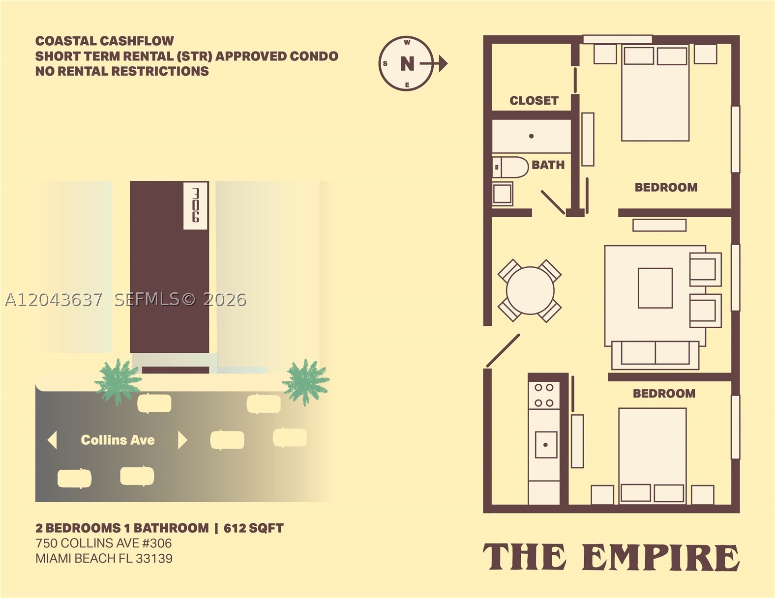 750 Collins Ave #306