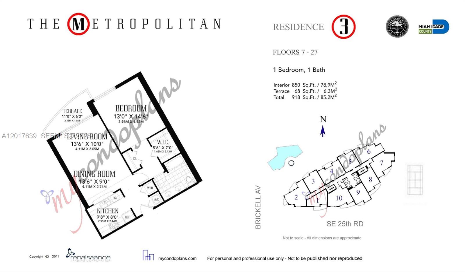 2475 Brickell Ave #903 Miami, FL 33129