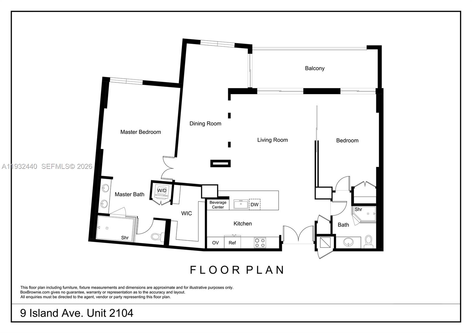 9 Island Ave #2104 Miami Beach, FL 33139