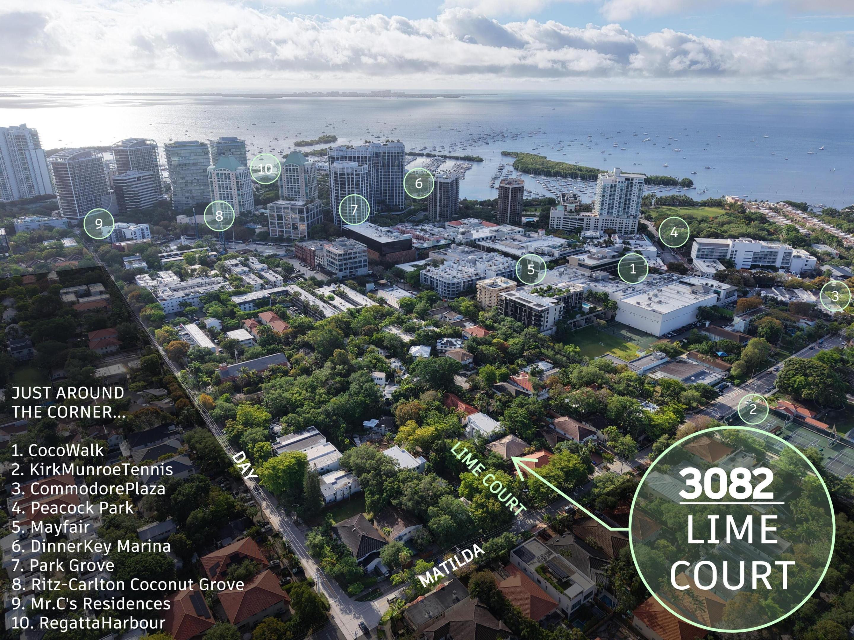 3082 Lime Coconut Grove, FL 33133
