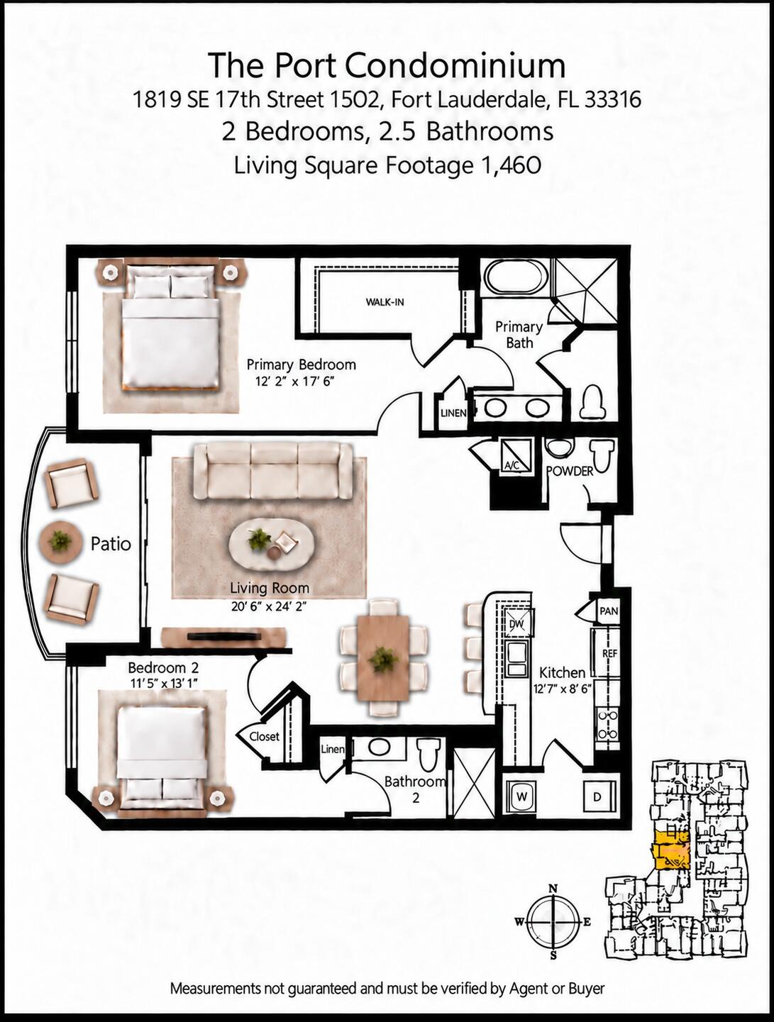 1819 SE 17th St #1502 Fort Lauderdale, FL 33316