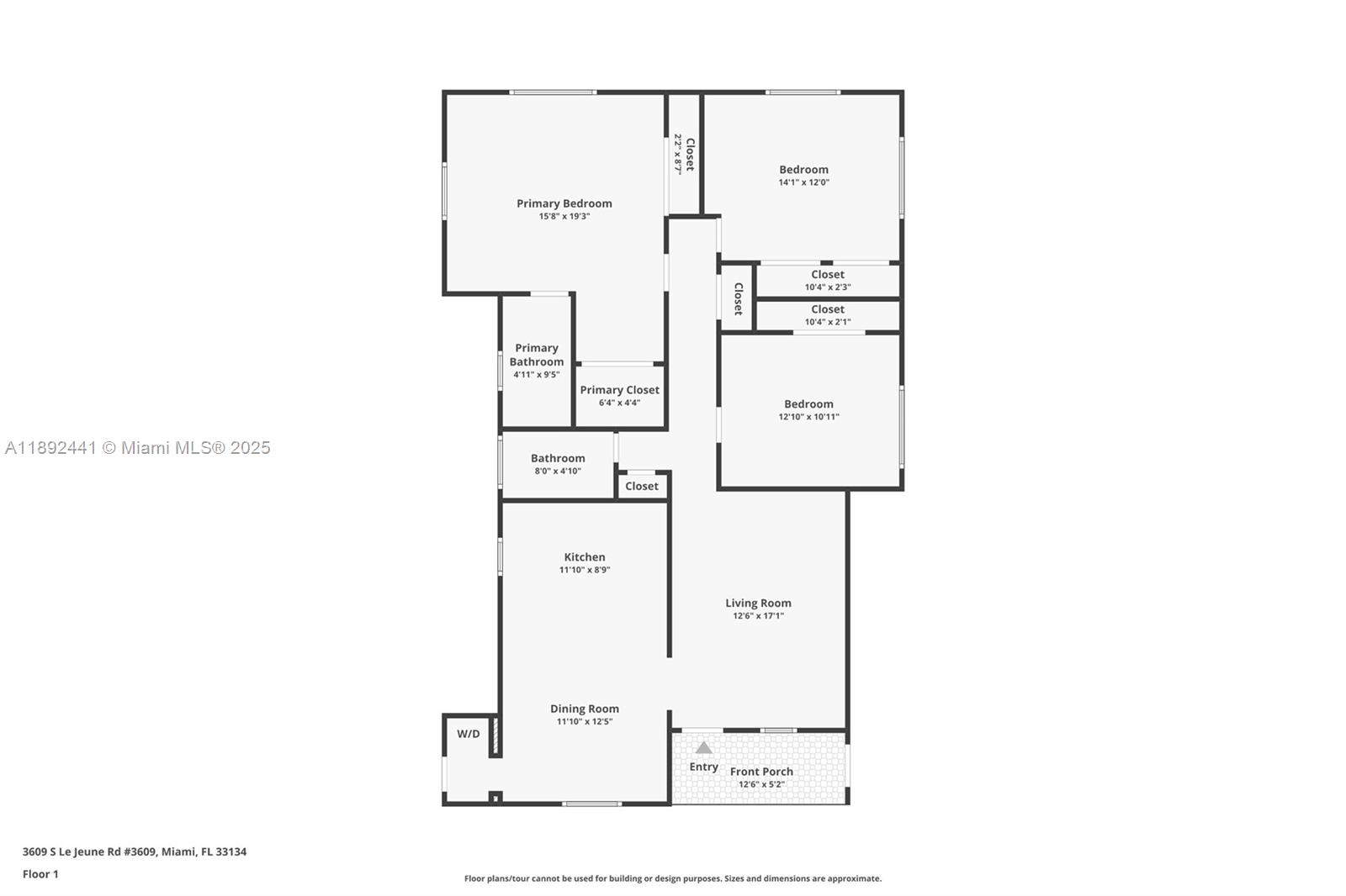 3609 S Le Jeune Rd Coral Gables, FL 33134