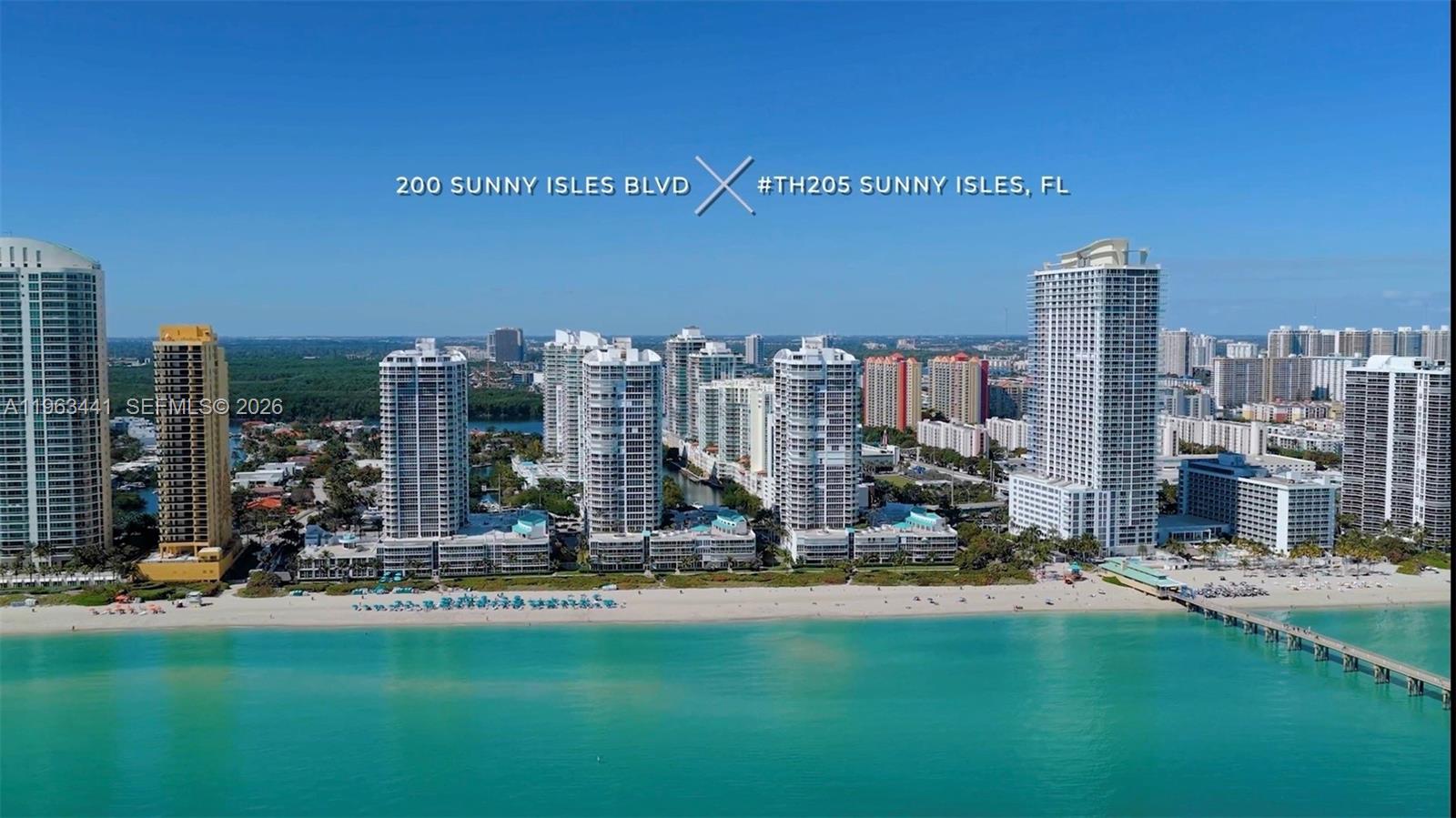 200 Sunny Isles Blvd #TH-205 Sunny Isles Beach, FL 33160