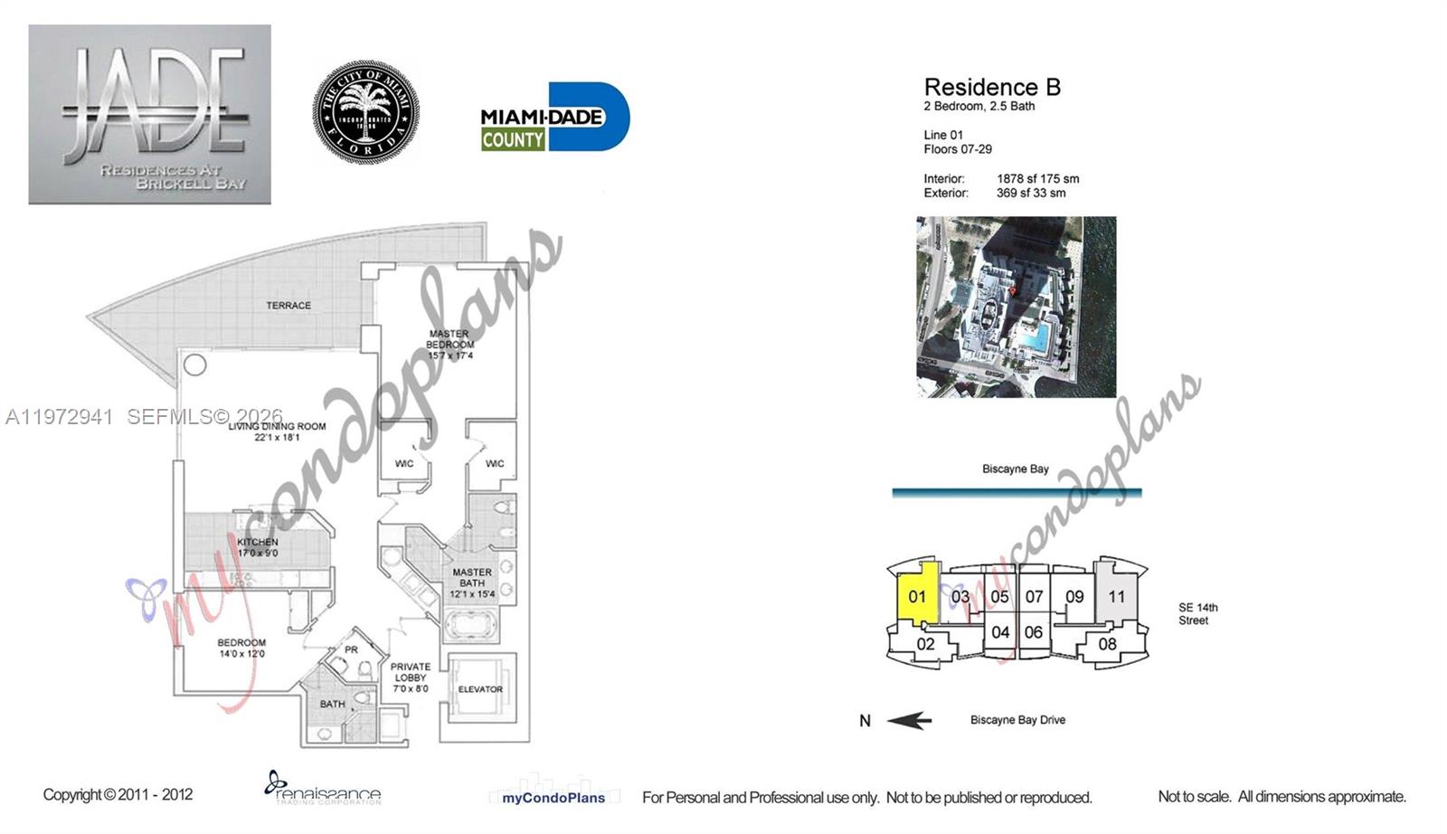 1331 Brickell Bay Dr #1901 Miami, FL 33131