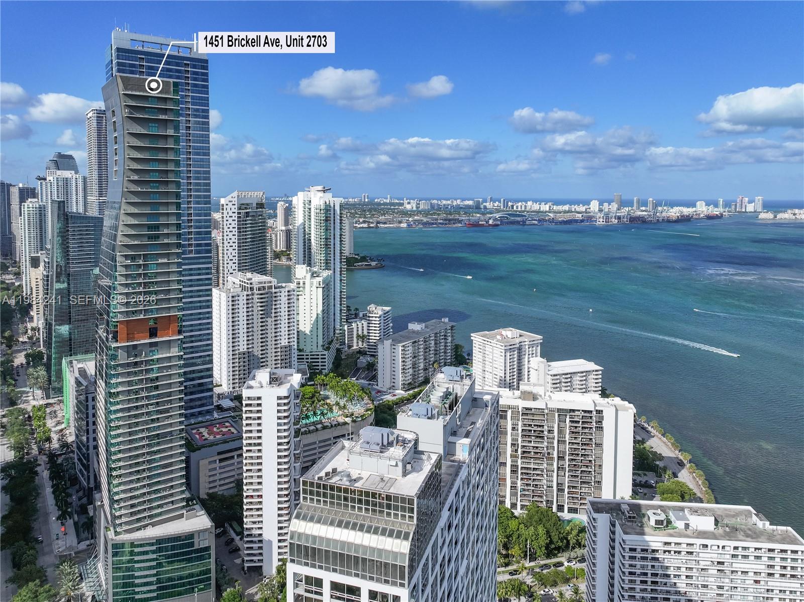 1451 Brickell Ave #2703 Miami, FL 33131
