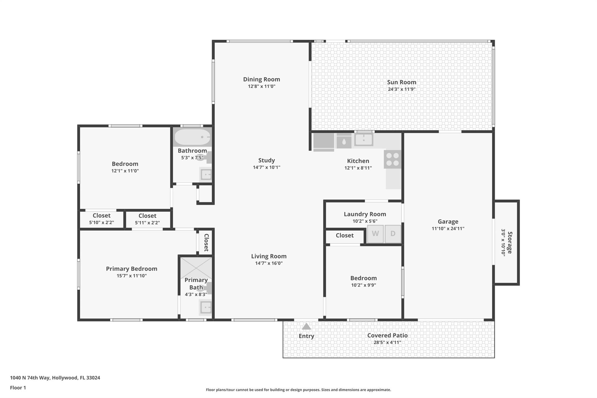 1040 N 74th Way Hollywood, FL 33024