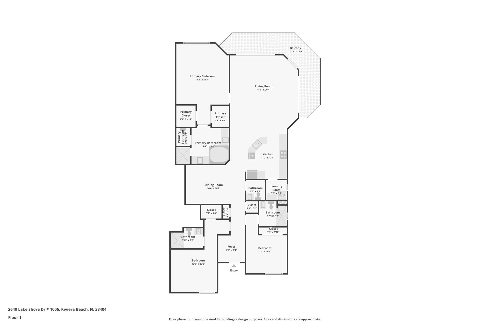 2650 Lake Shr Dr #1006 Riviera Beach, FL 33404